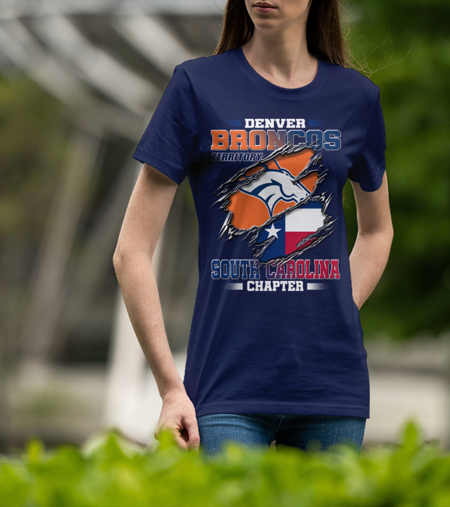 Denver Broncos Territory South Carolina Chapter T-Shirt
