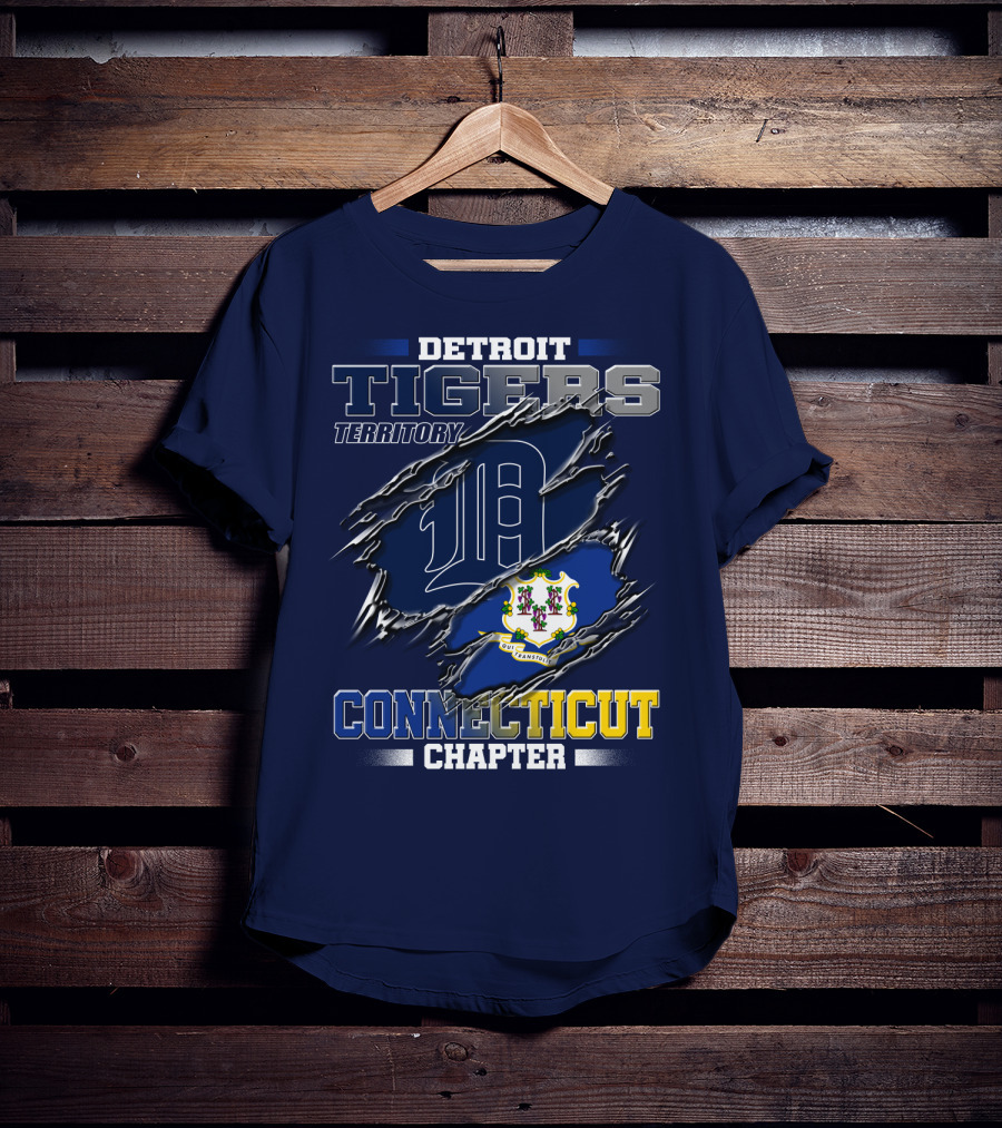 Detroit Tigers Territory Connecticut Chapter T-Shirt