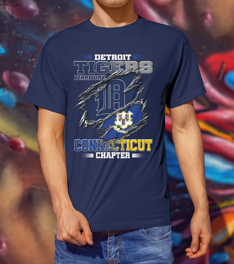 Detroit Tigers Territory Connecticut Chapter T-Shirt
