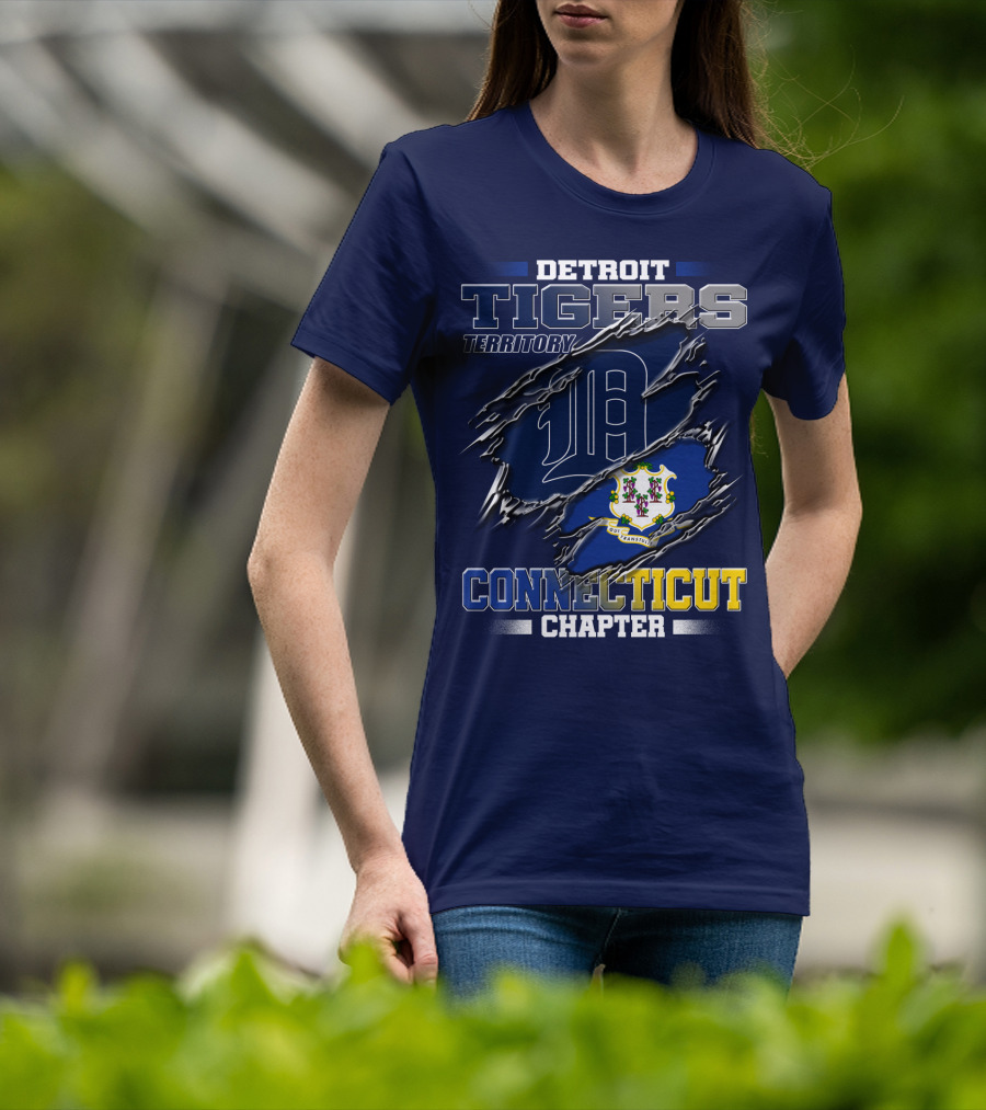 Detroit Tigers Territory Connecticut Chapter T-Shirt