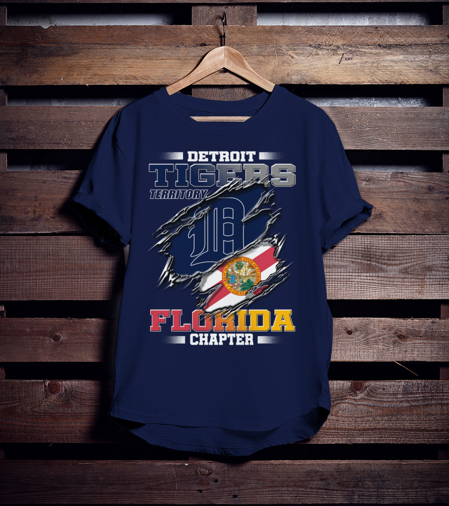 Detroit Tigers Territory Florida Chapter T-Shirt
