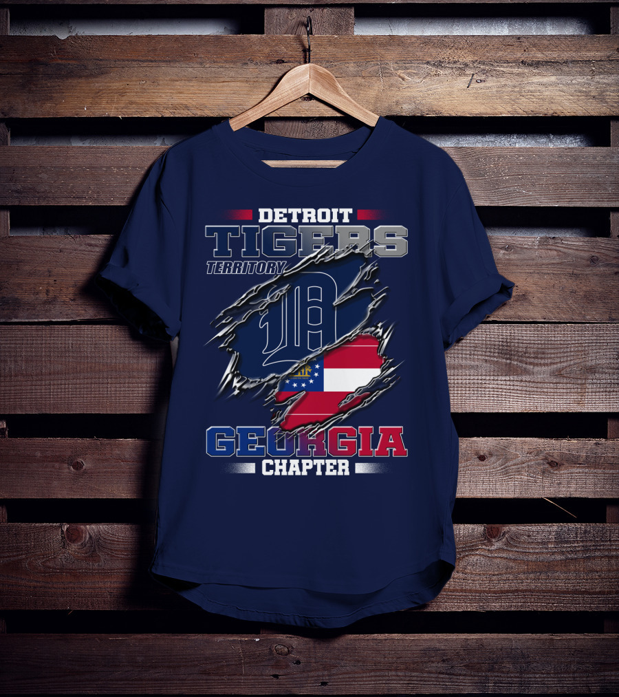 Detroit Tigers Territory Georgia Chapter T-Shirt