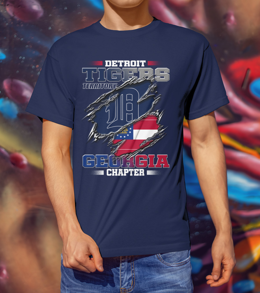Detroit Tigers Territory Georgia Chapter T-Shirt