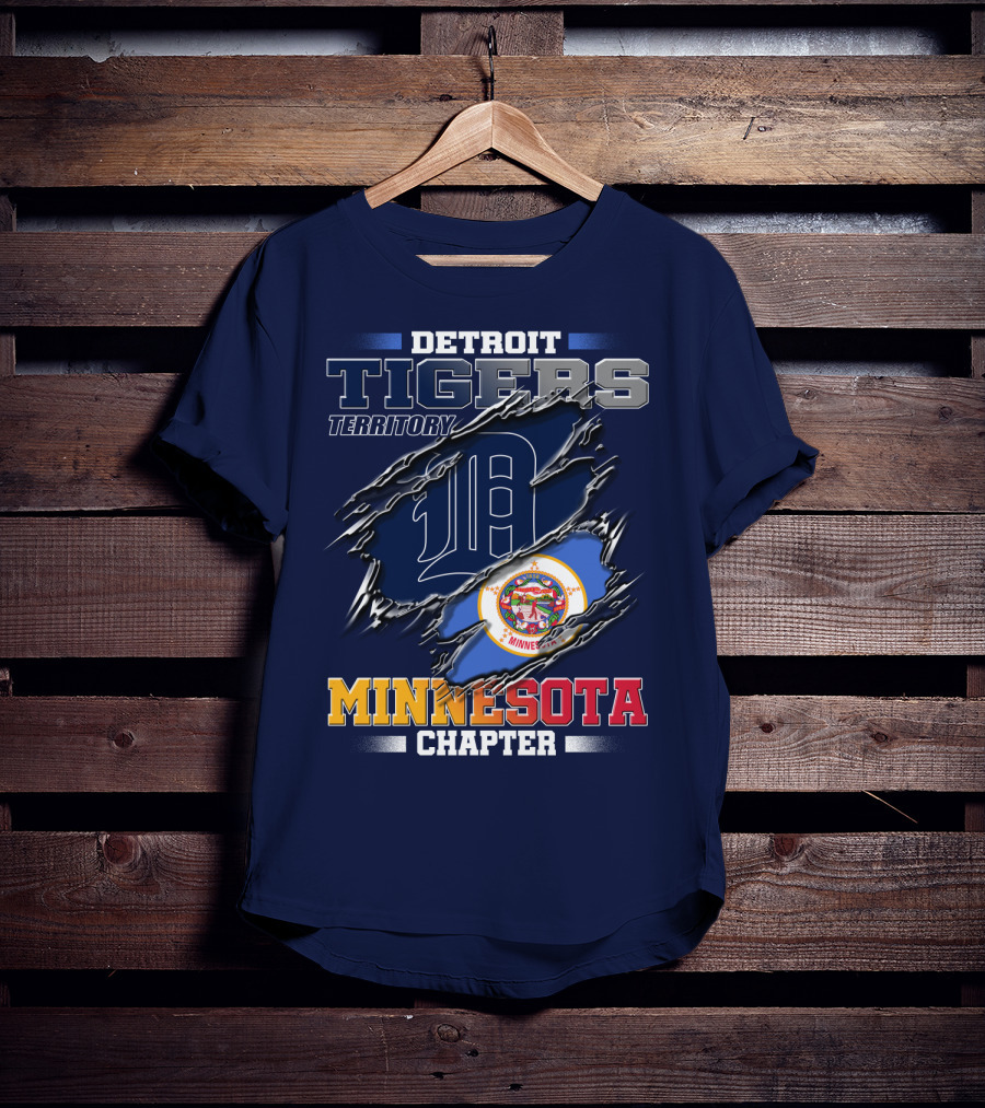 Detroit Tigers Territory Minnesota Chapter T-Shirt