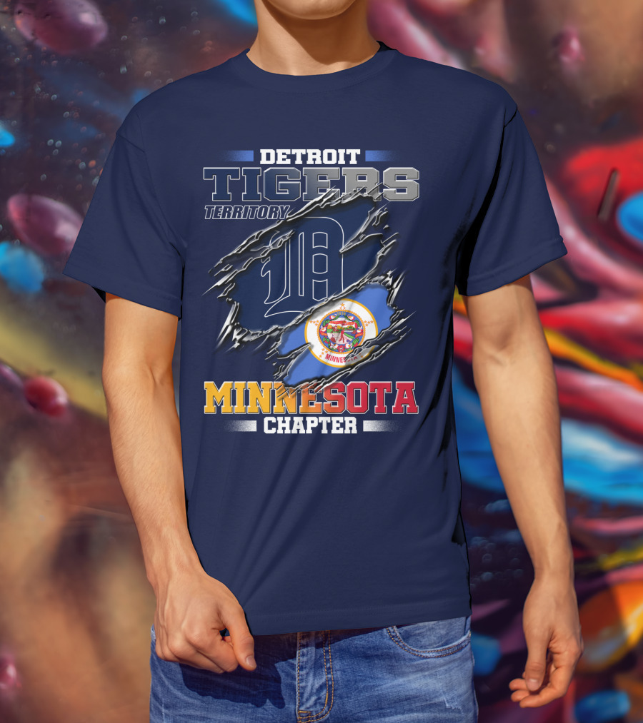 Detroit Tigers Territory Minnesota Chapter T-Shirt