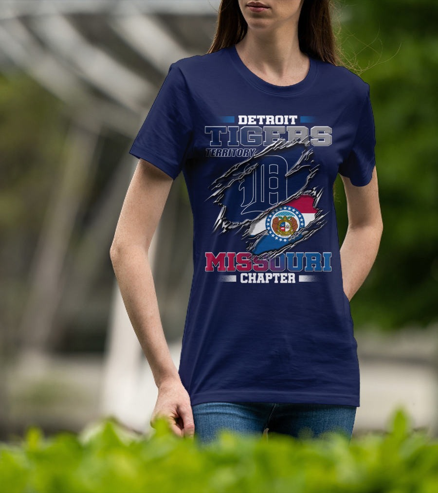 Detroit Tigers Territory Missouri Chapter T-Shirt