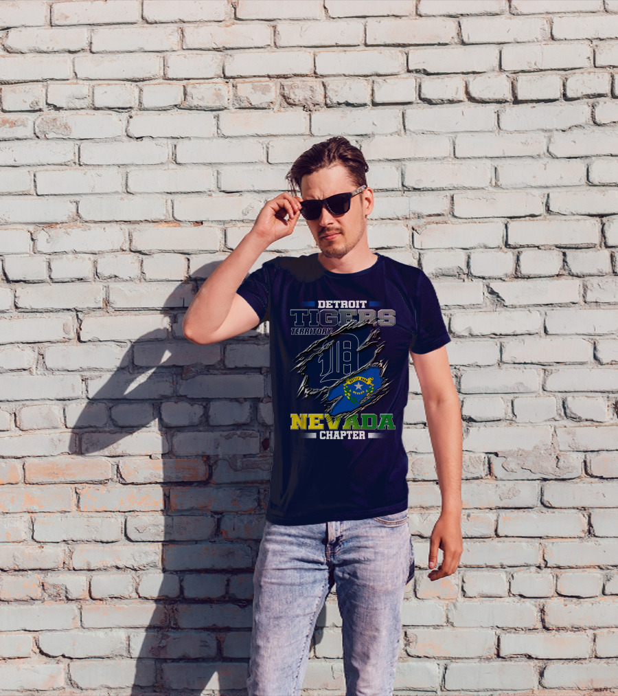 Detroit Tigers Territory Nevada Chapter T-Shirt