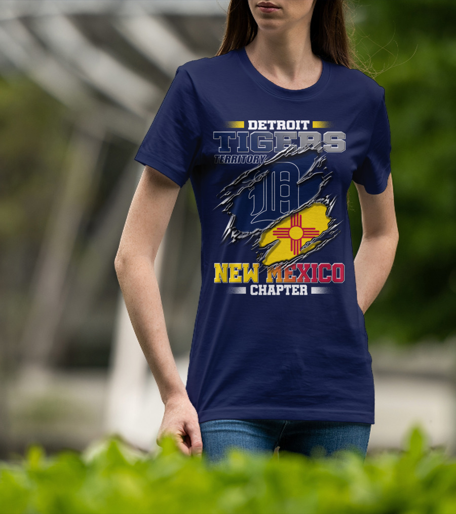 Detroit Tigers Territory New Mexico Chapter T-Shirt