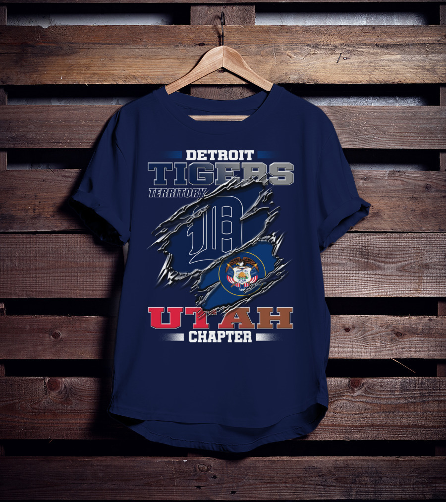 Detroit Tigers Territory Utah Chapter T-Shirt