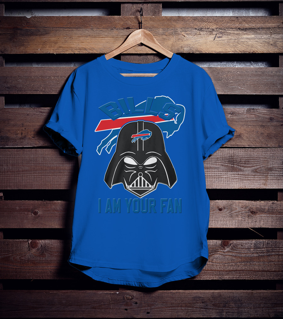 Buffalo Bills I Am Your Fan Darth Vader Helmet Nfl Crossover T-Shirt