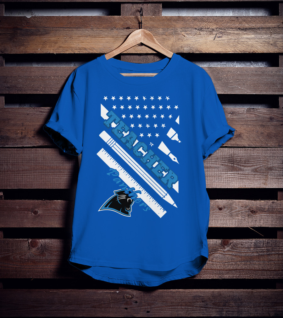 Teacher Carolina Panthers T-Shirt
