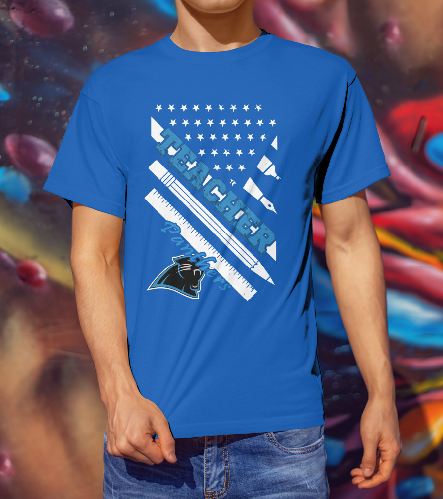 Teacher Carolina Panthers T-Shirt