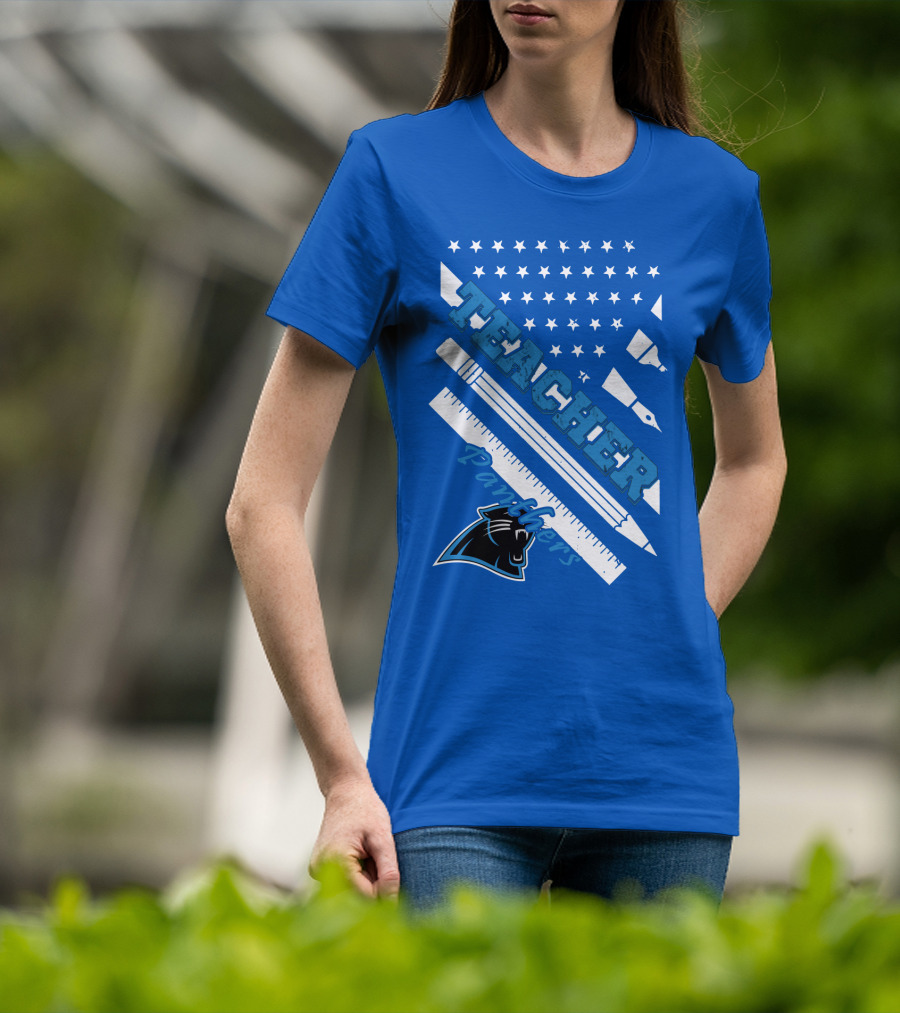 Teacher Carolina Panthers T-Shirt