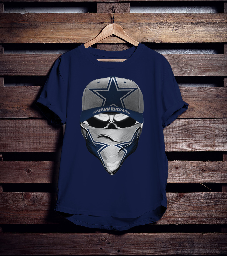 Dallas Cowboys Cowboys Star Hat And Bandana T-Shirt