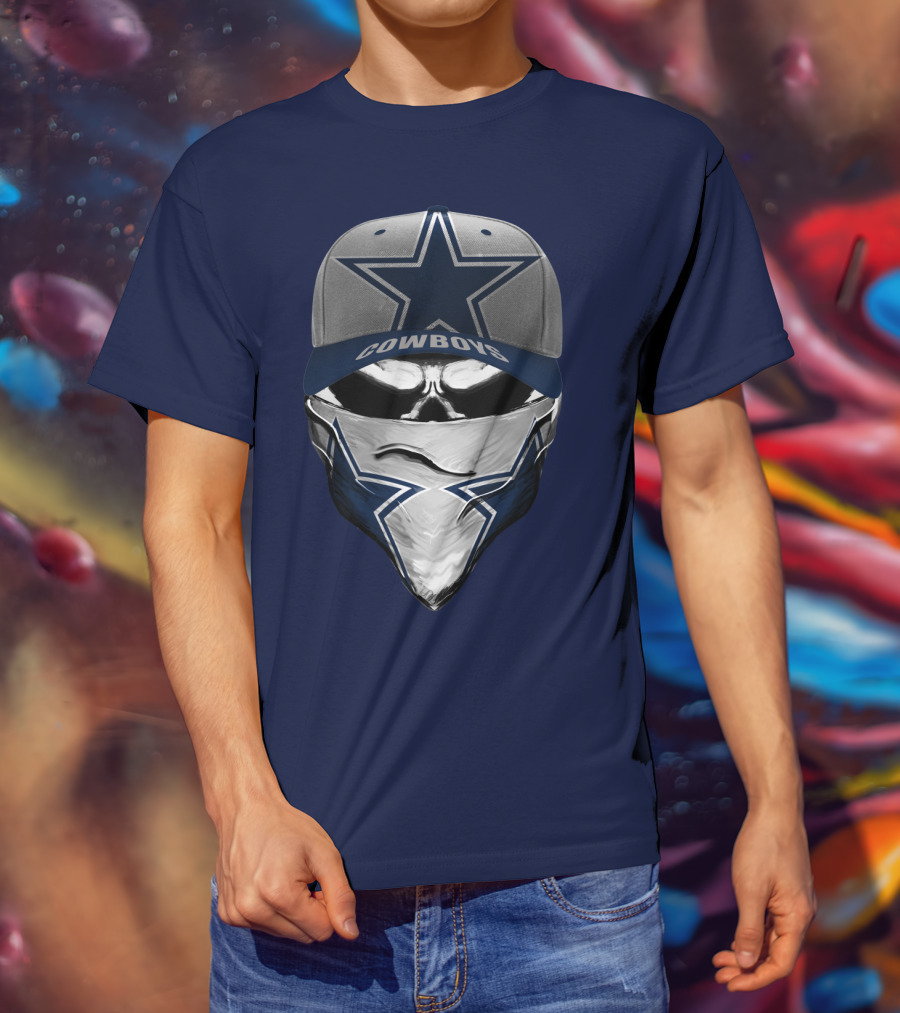 Dallas Cowboys Cowboys Star Hat And Bandana T-Shirt