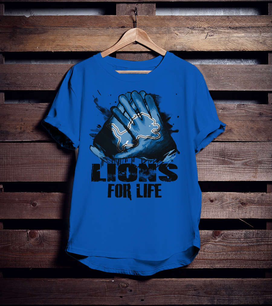 Detroit Lions For Life T-Shirt