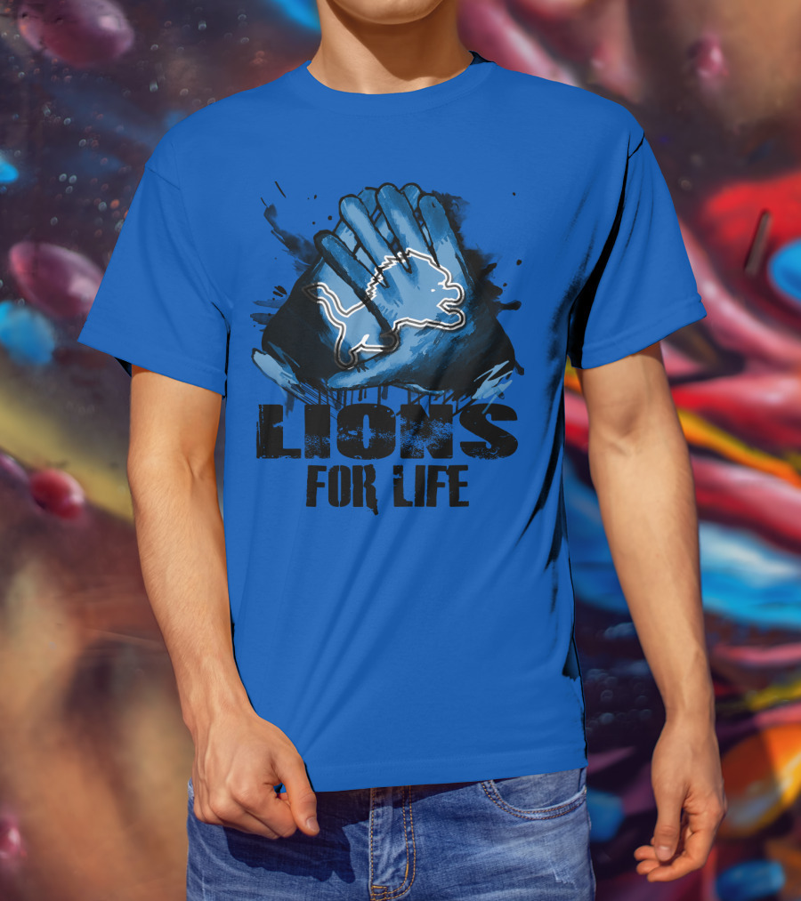 Detroit Lions For Life T-Shirt