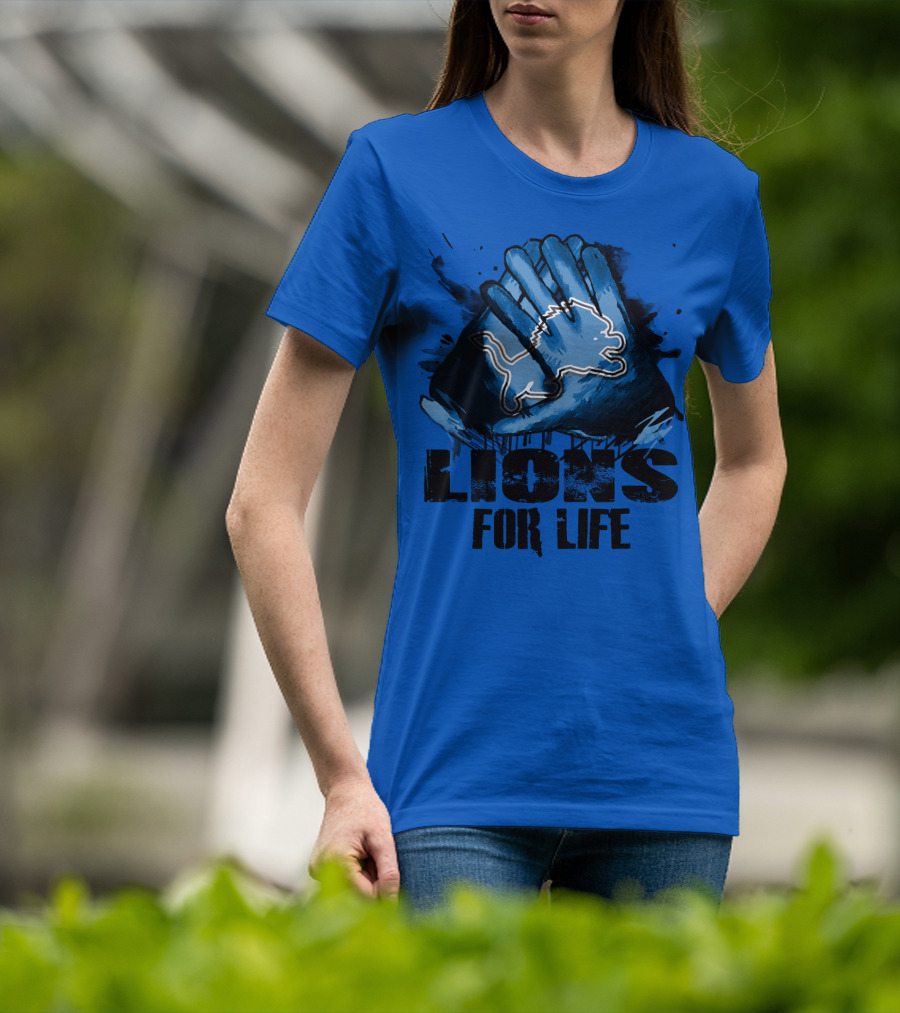 Detroit Lions For Life T-Shirt