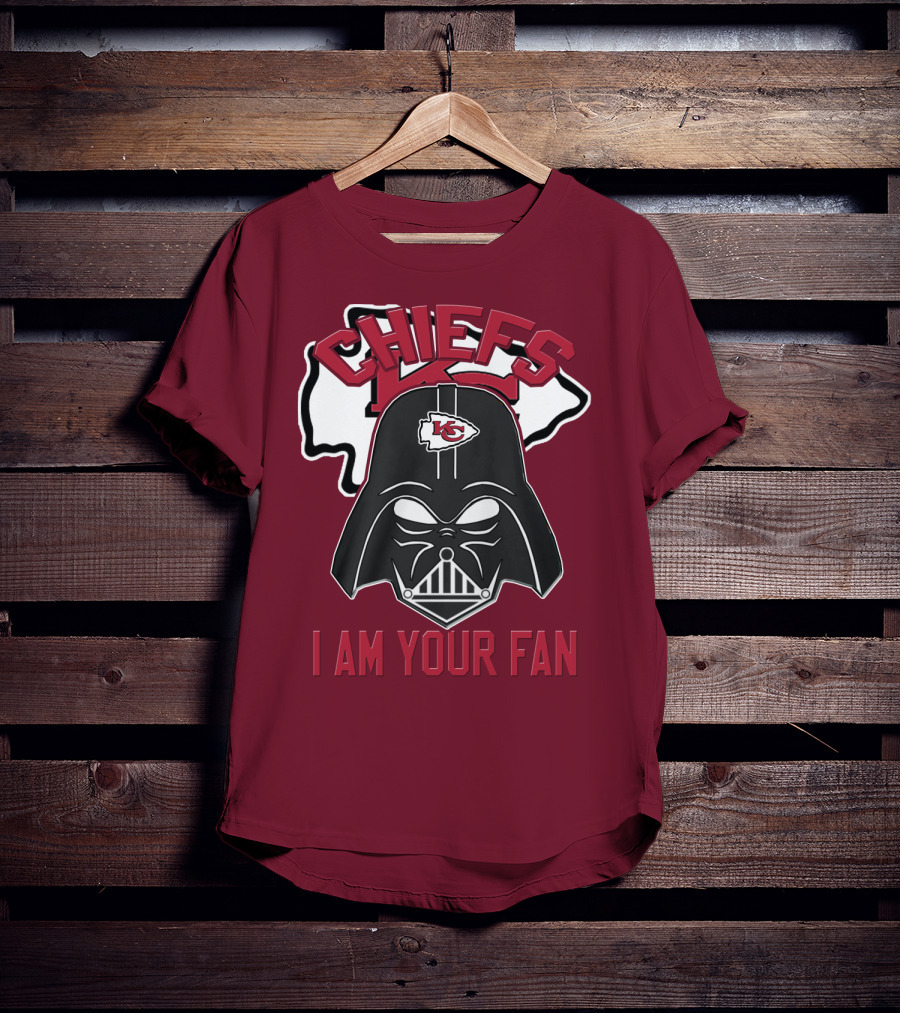 Chiefs Kansas City Kc I Am Your Fan Darth Vader T-Shirt