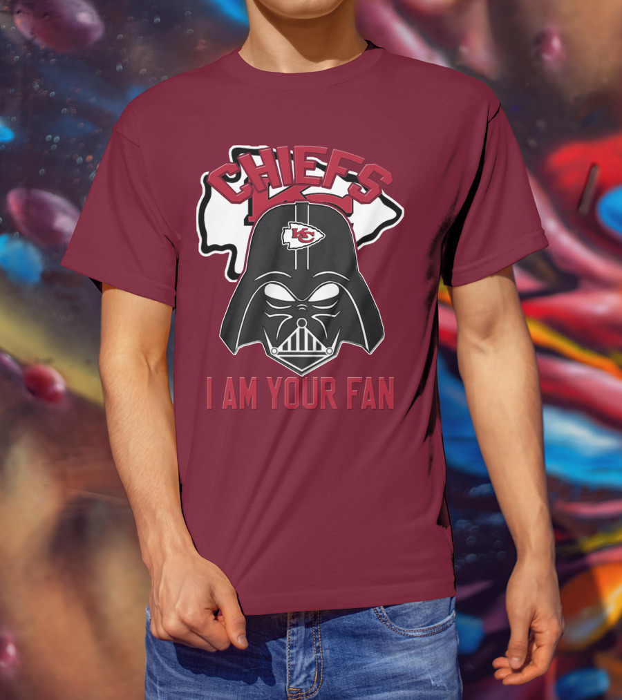 Chiefs Kansas City Kc I Am Your Fan Darth Vader T-Shirt