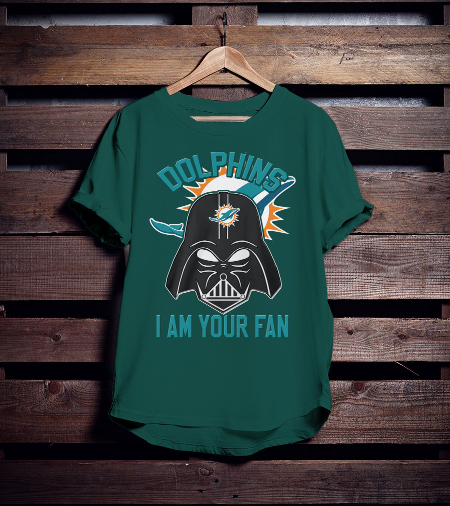 Dolphins I Am Your Fan Miami Dolphins T-Shirt
