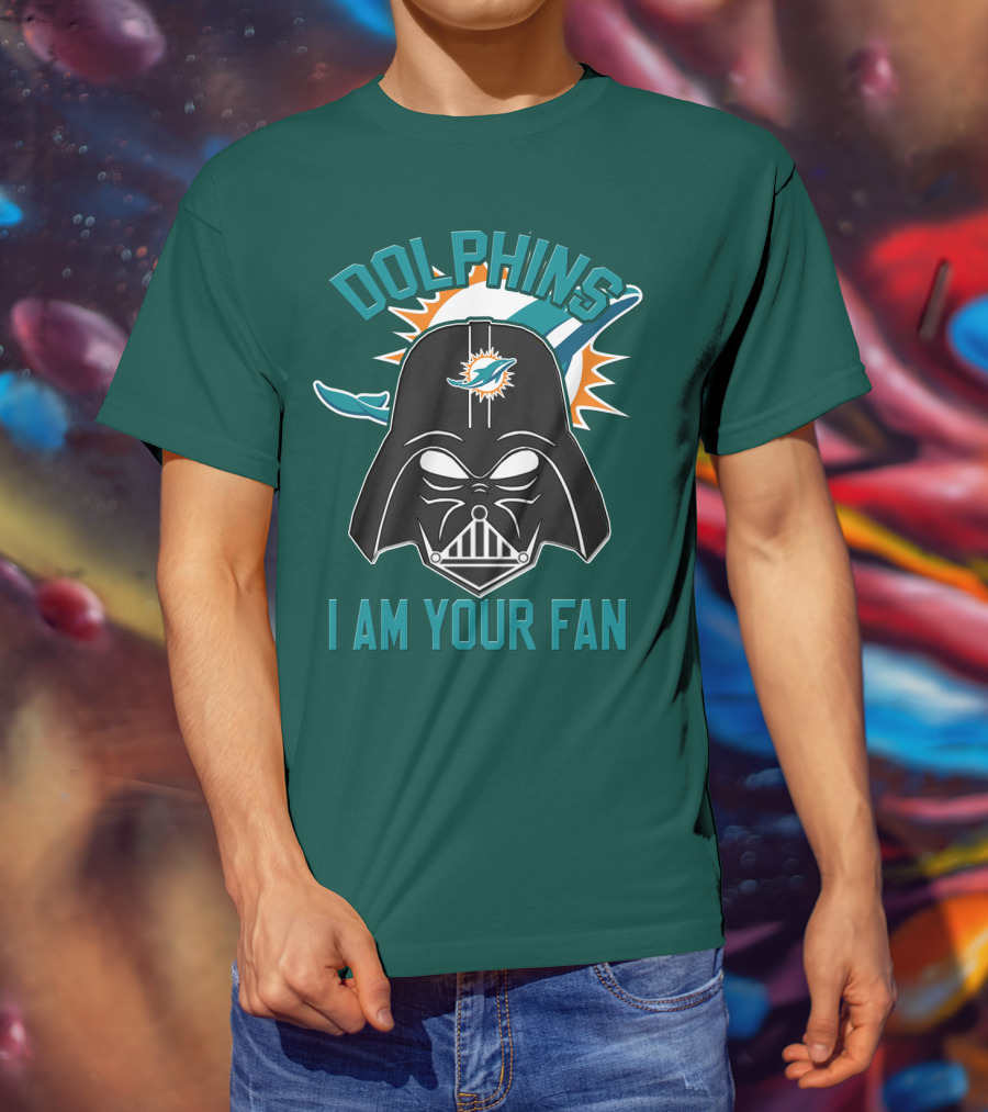 Dolphins I Am Your Fan Miami Dolphins T-Shirt