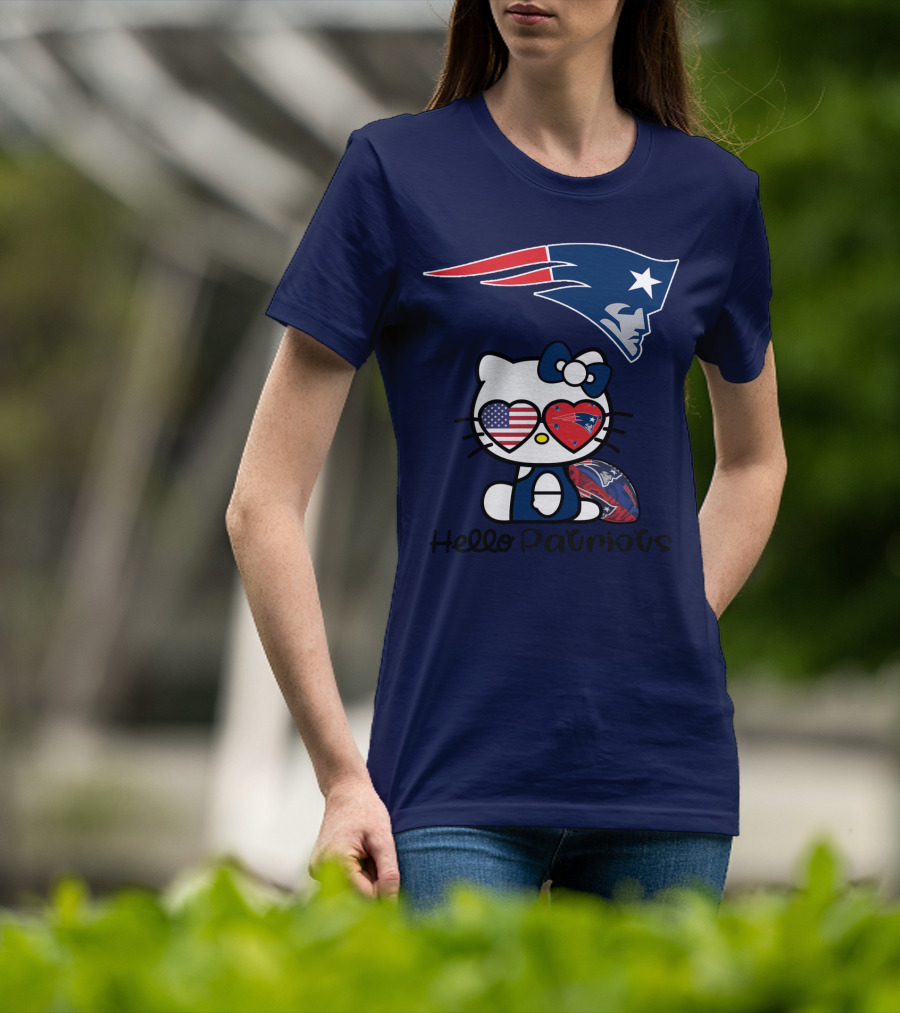 Hello Patriots New England Patriots T-Shirt