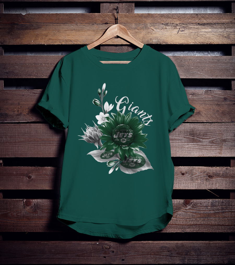 Giants Jets Floral T-Shirt