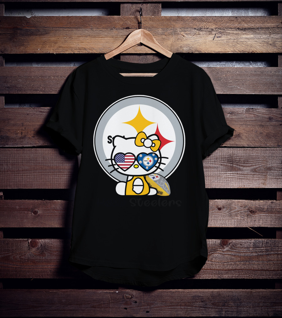 Hello Steelers Pittsburgh Steelers T-Shirt