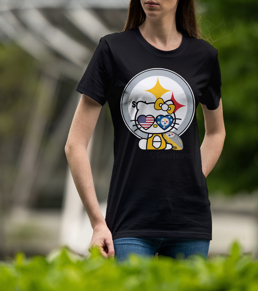 Hello Steelers Pittsburgh Steelers T-Shirt