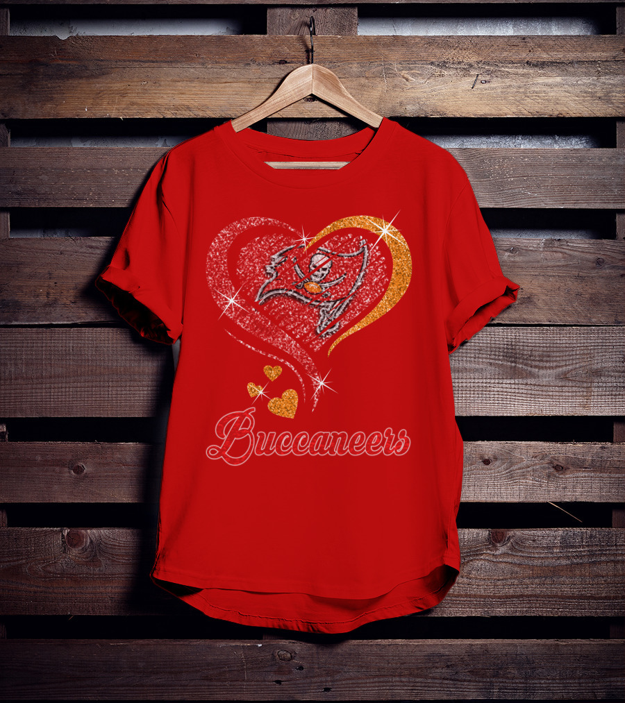 Buccaneers Heart T-Shirt
