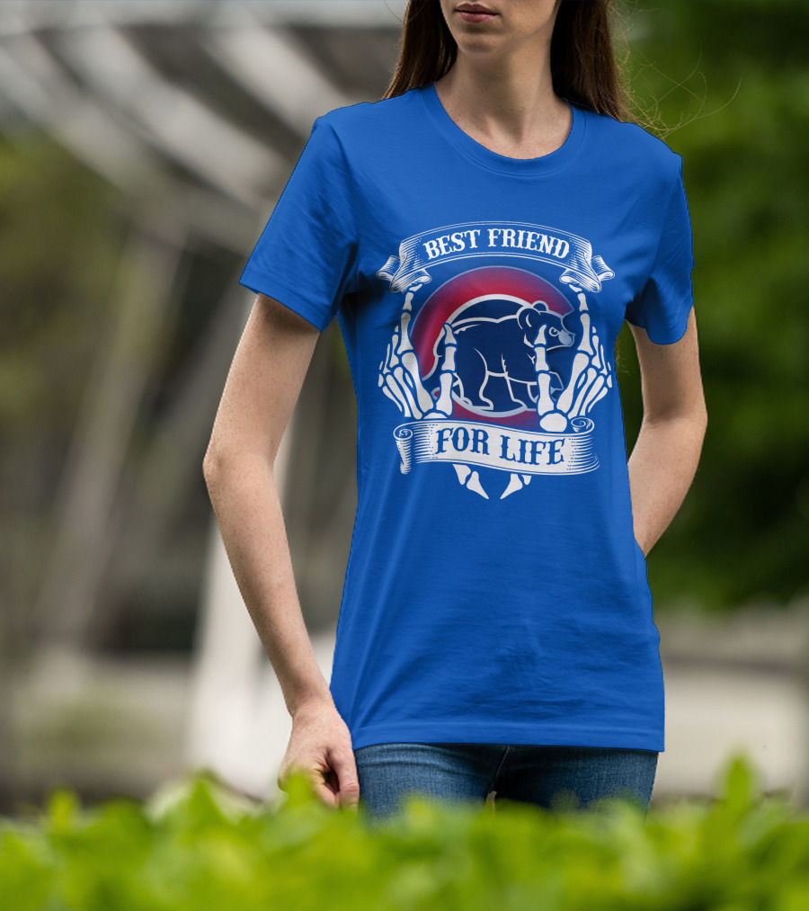 Chicago Cubs Best Friend For Life T-Shirt