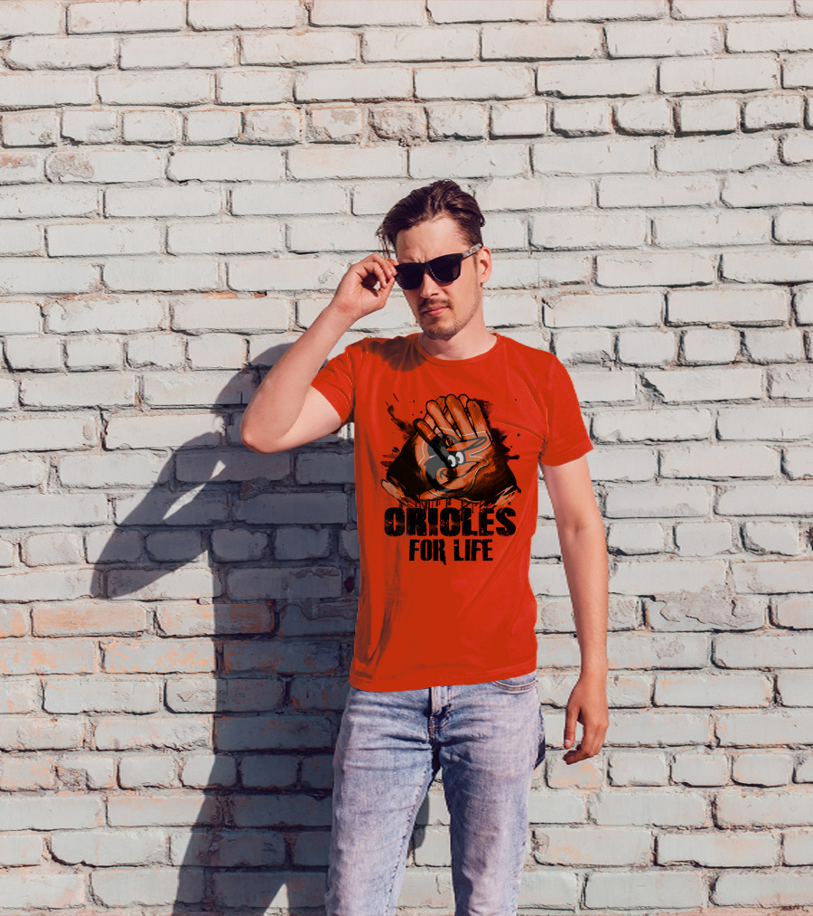 Oriioles For Life Baltimore Orioles T-Shirt
