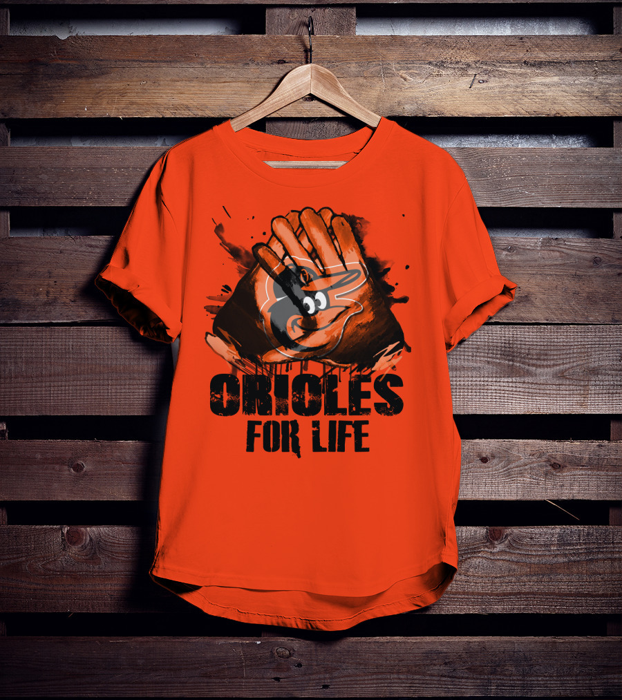 Oriioles For Life Baltimore Orioles T-Shirt