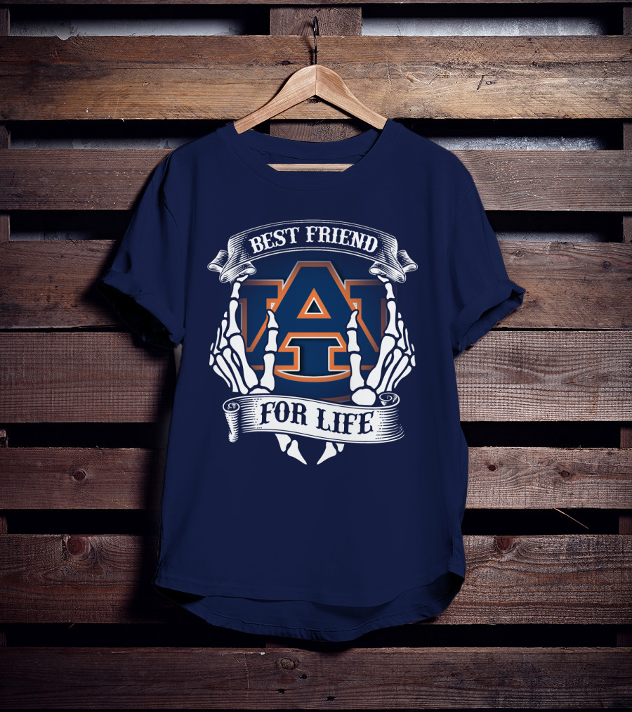 Best Friend For Life Auburn Tigers T-Shirt