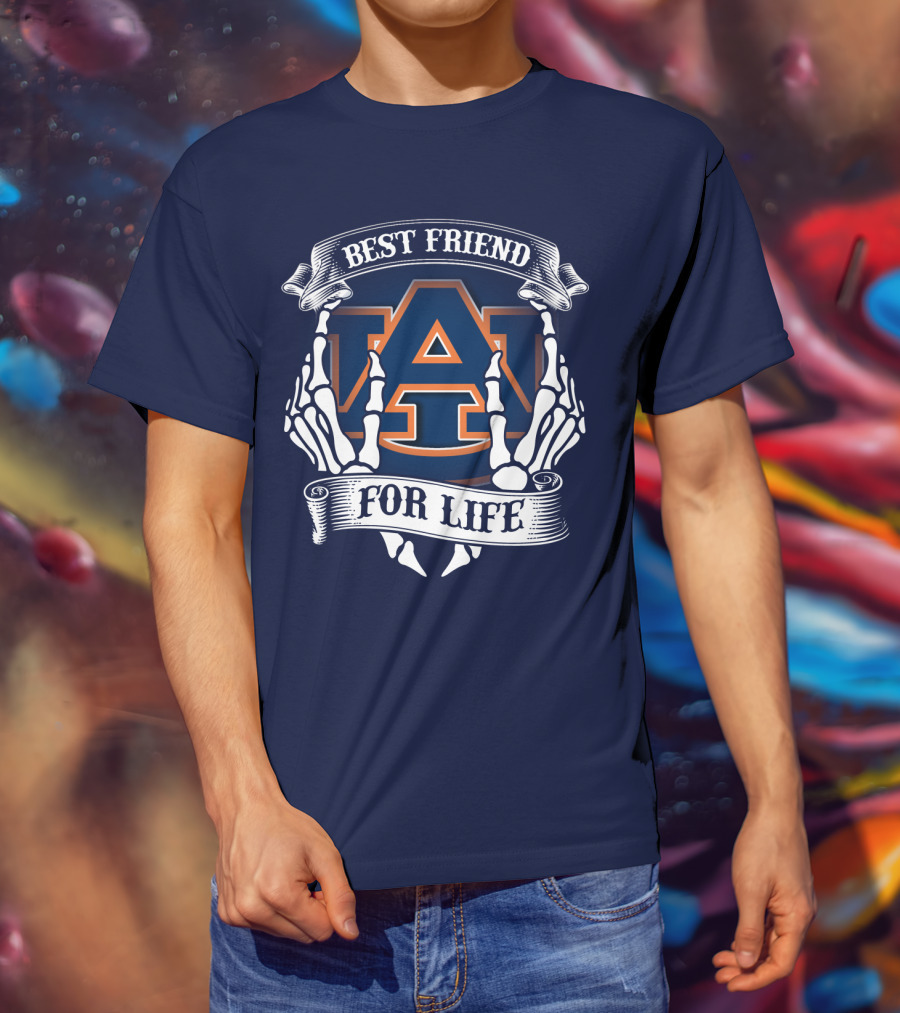 Best Friend For Life Auburn Tigers T-Shirt