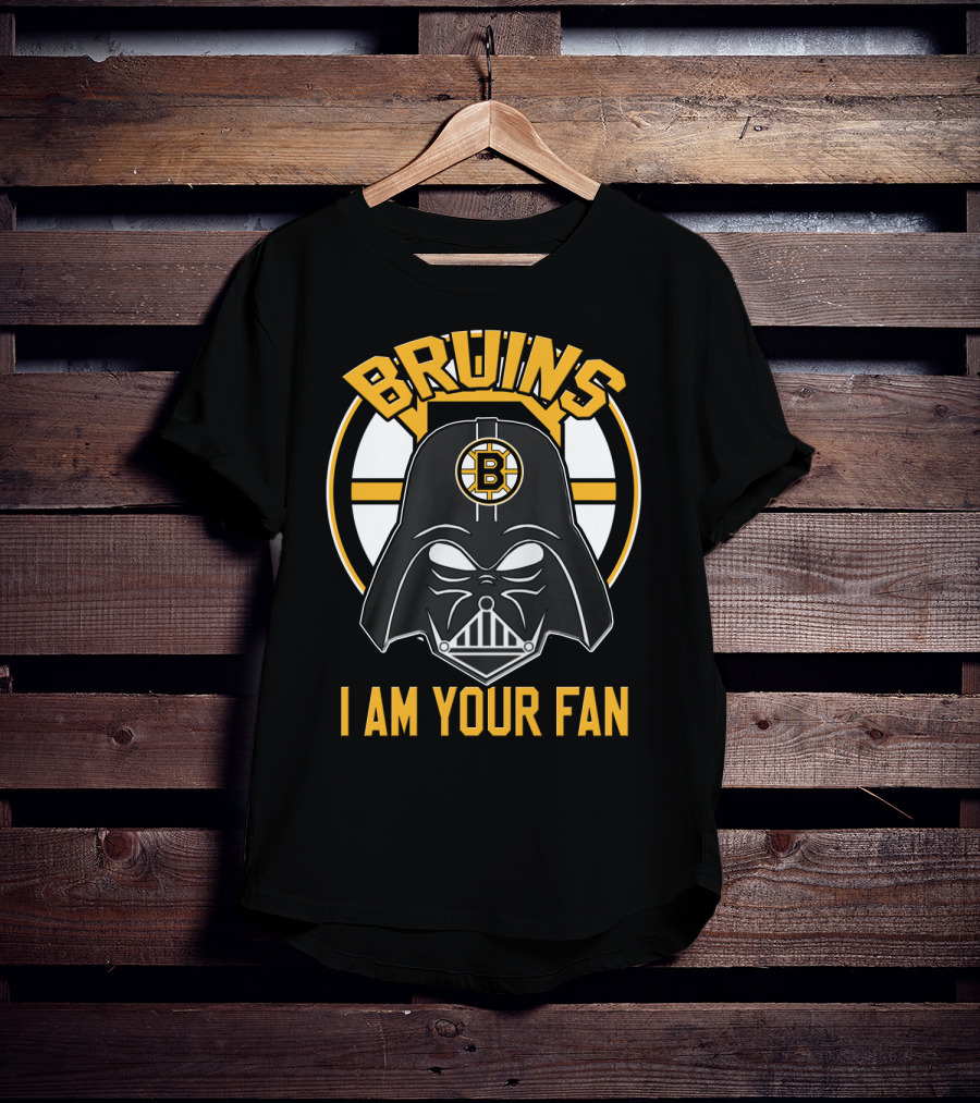 Bruins I Am Your Fan Darth Vader Boston Bruins T-Shirt