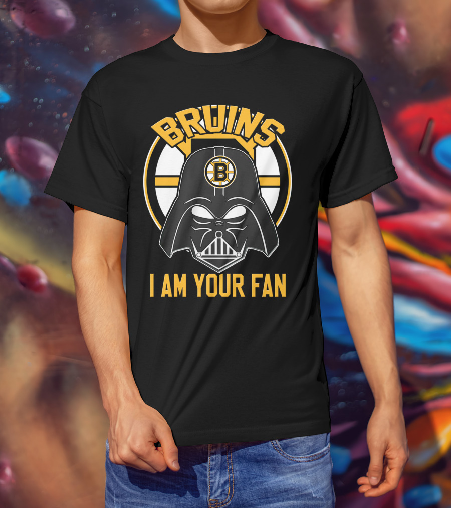 Bruins I Am Your Fan Darth Vader Boston Bruins T-Shirt