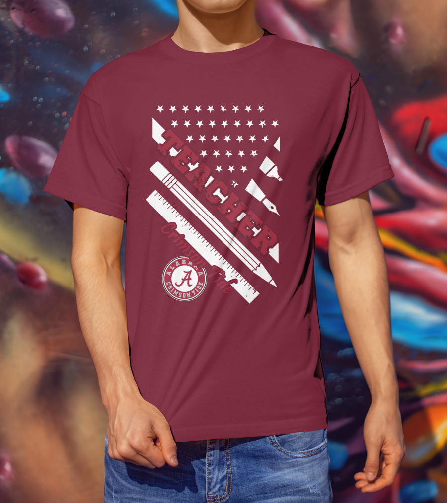 Alabama Crimson Tide Teacher T-Shirt