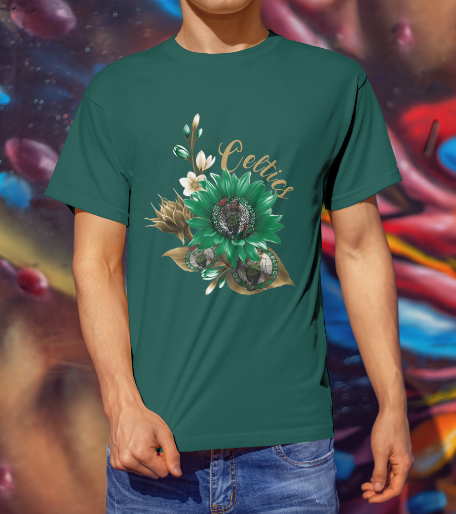 Celtics Boston Celtics Floral T-Shirt