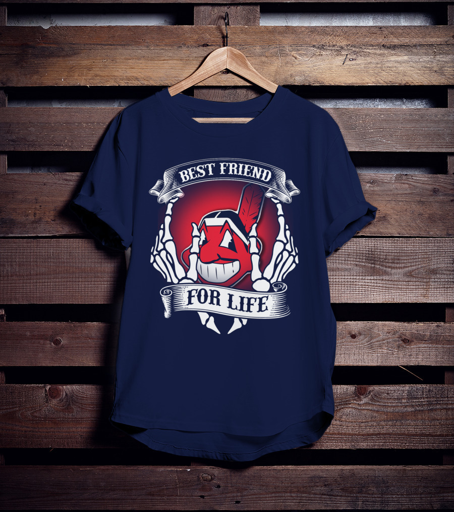 Cleveland Indians Best Friend For Life T-Shirt