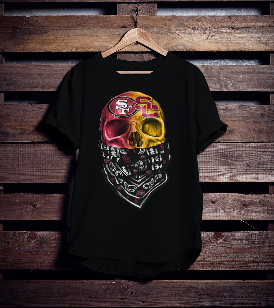 Sf Sc Skull Bandana T-Shirt