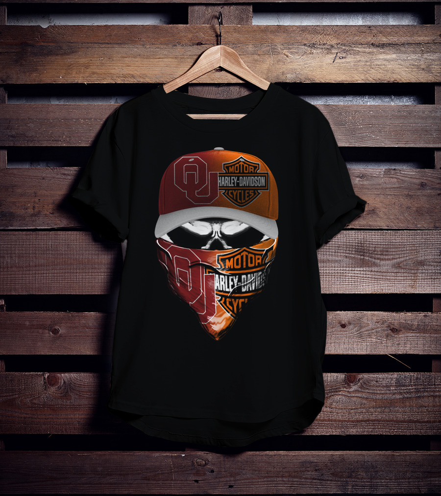 Harley Davidson Motor Oklahoma Sooners T-Shirt