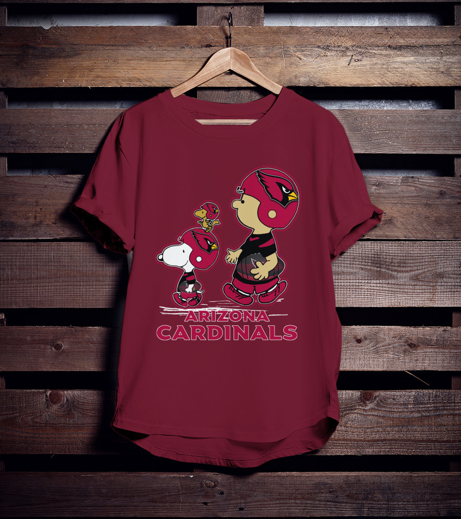 Arizona Cardinals Snpfootball Characters T-Shirt