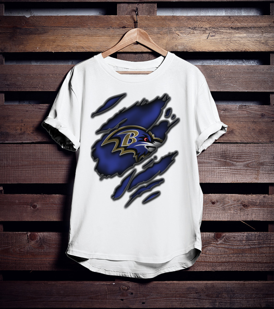 Baltimore Ravens Torn Claw T-Shirt
