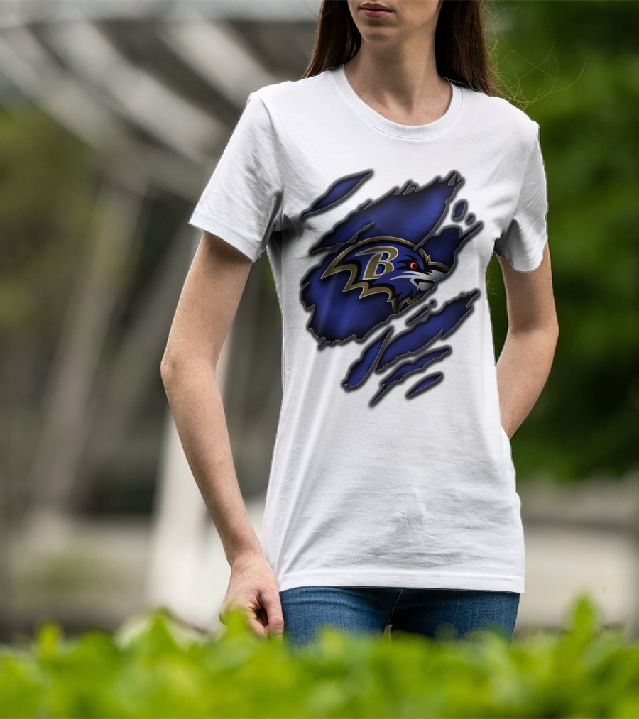 Baltimore Ravens Torn Claw T-Shirt