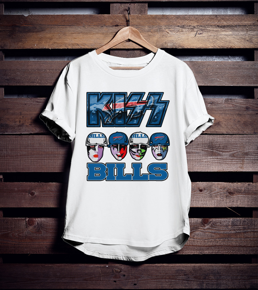 KISS Buffalo Bills Facepaint T-Shirt