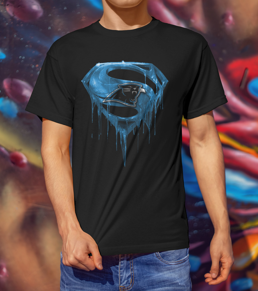 Carolina Panthers Superman Ice T-Shirt