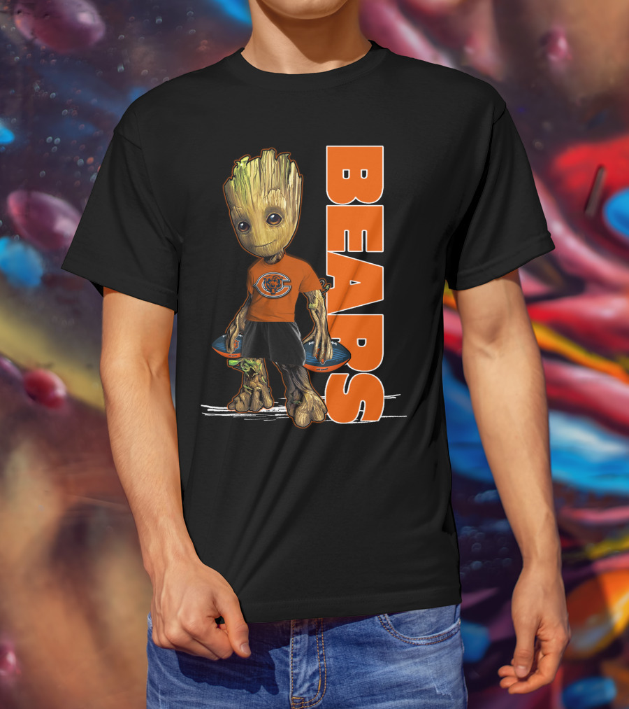 Groot Chicago Bears Football T-Shirt