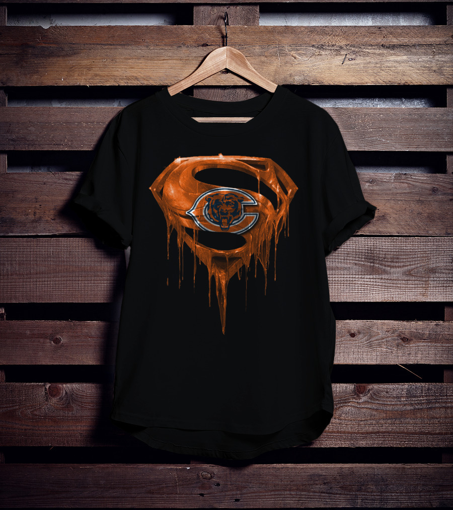 Chicago Bears Superhero Crossover T-Shirt